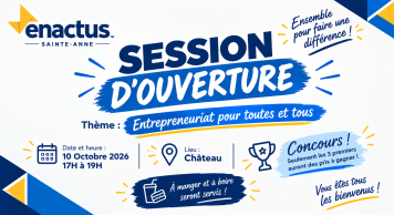 Session d&rsquo;ouverture - Enactus 