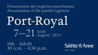 Présentation des registres paroissiaux