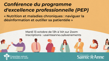 Conf&eacute;rence - Programme d'excellence professionnelle
