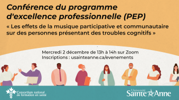 Conf&eacute;rence - Programme d'excellence professionnelle