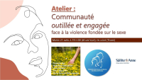 Atelier : Communaut&eacute; outill&eacute;e et engag&eacute;e face &agrave; la violence fond&eacute;e sur le sexe