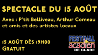 Spectacle du 15 août