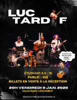 Spectacle de Luc Tardif