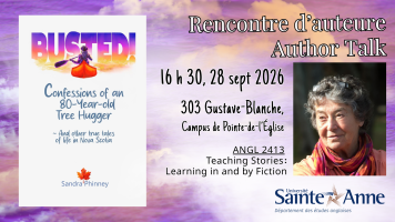 Rencontre d&rsquo;auteure/Author Talk &mdash; Sandra Phinney