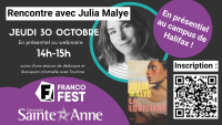 Rencontre avec Julia Malye