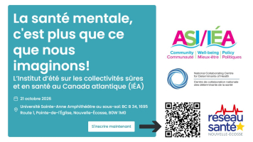 Atelier : La sant&eacute; mentale, c'est plus que ce que nous imaginons !