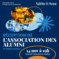 Réception de l'Association des alumni