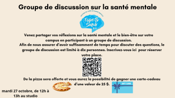 Groupe de discussion sur la sant&eacute; mentale 