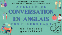 Atelier de conversation pour débutant