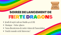 Soirée de lancement de Fierté Dragons
