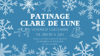 Patinage Clare de lune