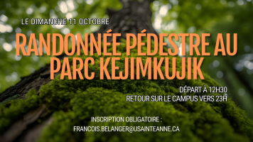 Randonn&eacute;e p&eacute;destre au Parc Kejimkujik