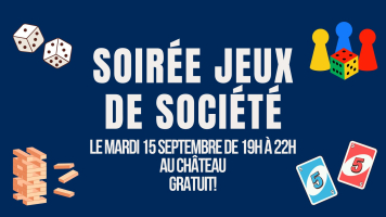 Soir&eacute;e jeux de soci&eacute;t&eacute;