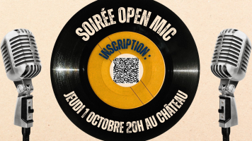 Soir&eacute;e open mic